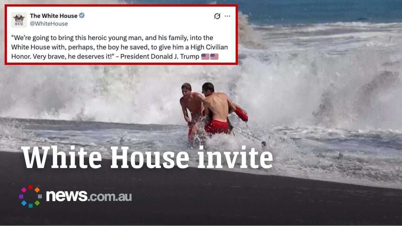 Donald Trump praises heroic teen lifeguard who saved boy from drowning