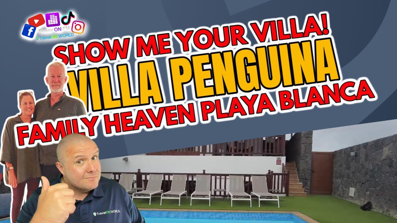 You won't believe this villa for 12! - Villa Penguina is a families dream! Let Richie show us round