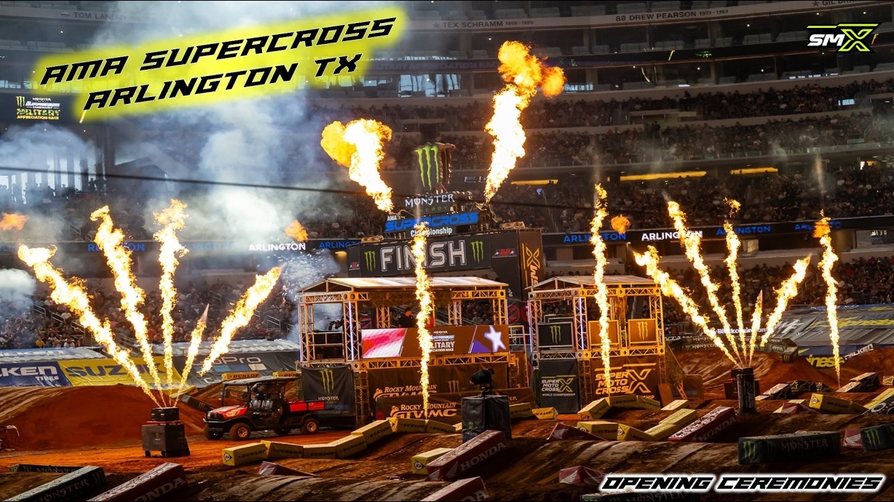 AMA Supercross Arlington Tx. 2026 / Opening Ceremonies 