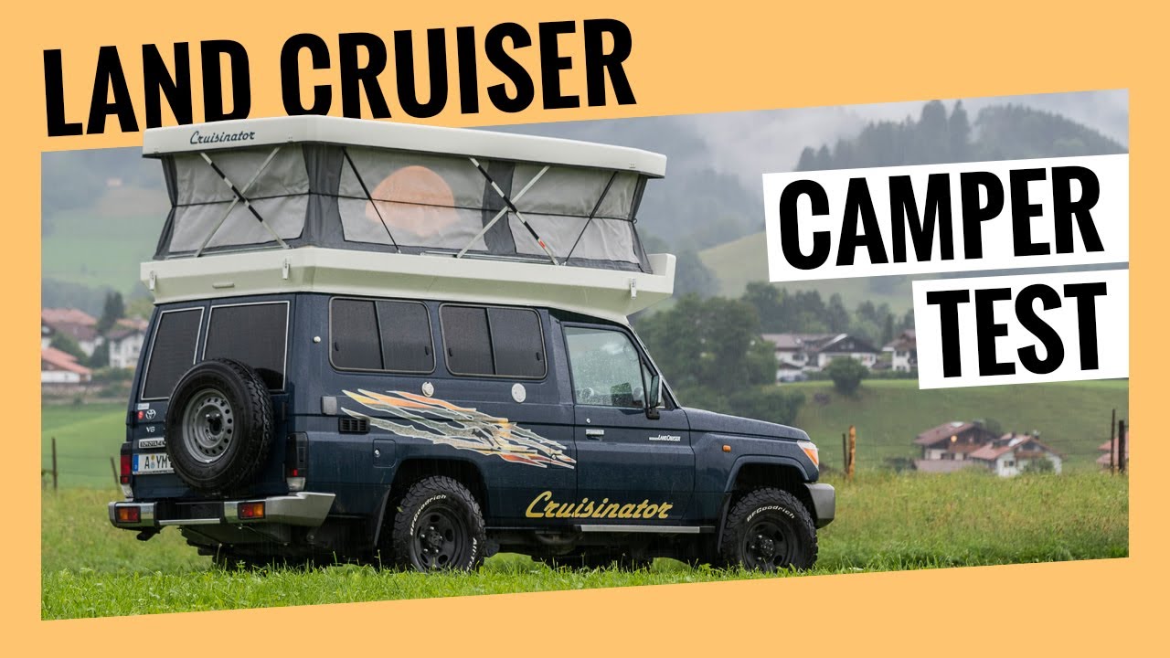 Cruisinator – ein Offroad-Camper auf Land Cruiser-Basis