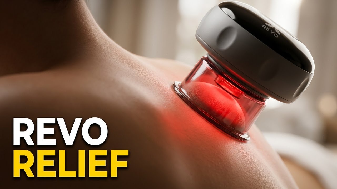 Cupping, Massage, Red light therapy all in one device