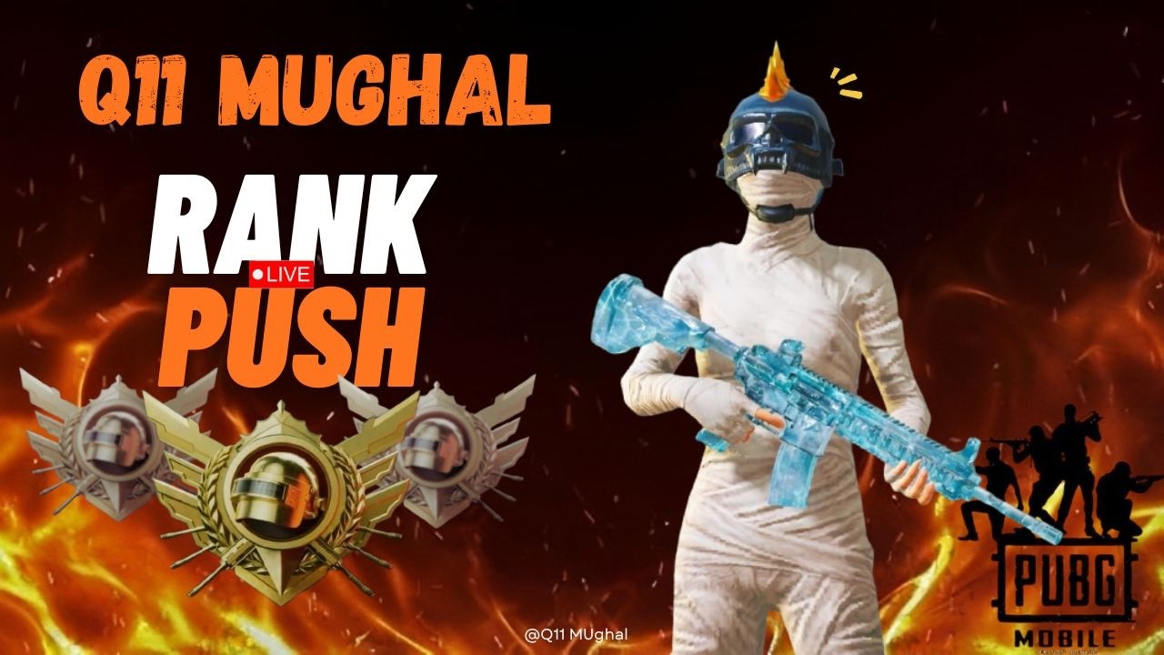 Ultimate Royal Rank Push  ❤️ | Q11 Mughal is live 👻