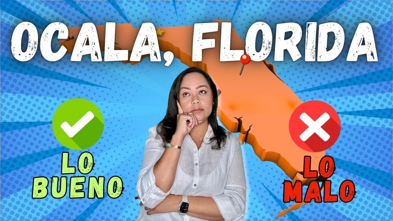 Lo BUENO y lo MALO de VIVIR en OCALA, FL 😲