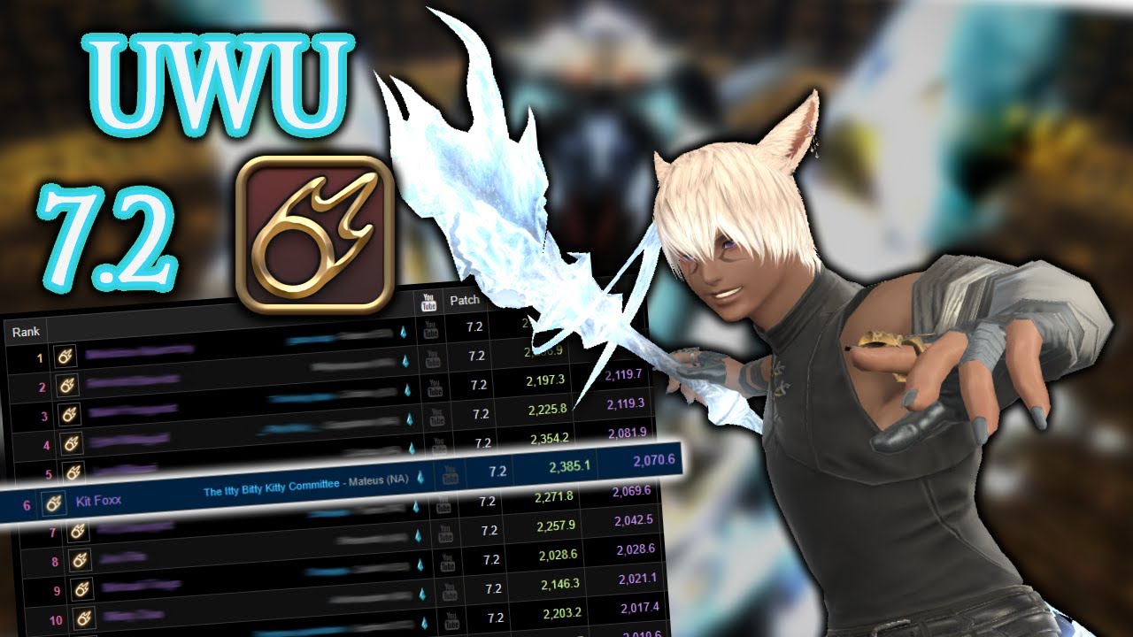[FFXIV] UWU with the NEW 7.2 BLM | 2.10 GCD