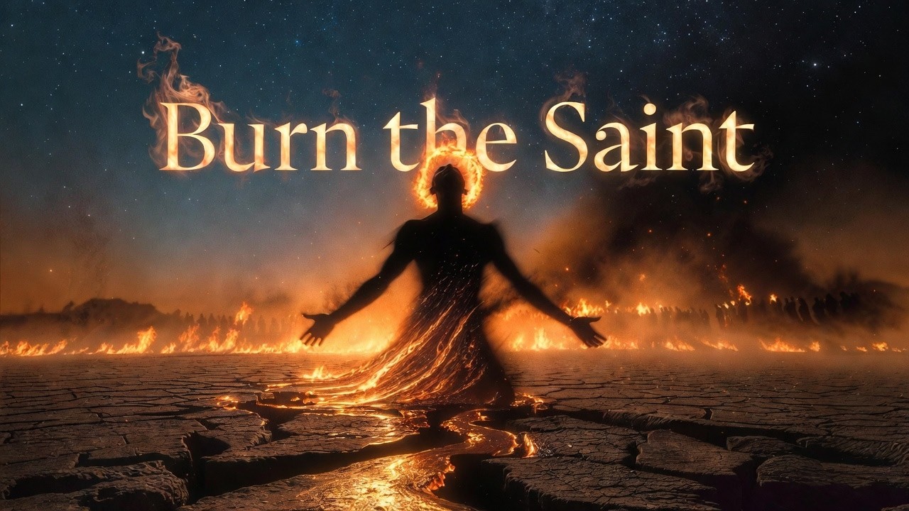 Burn the saint