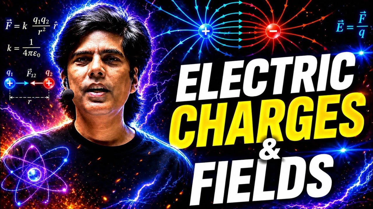 Class 12 || Electric Charges and Fields || Lecture 1