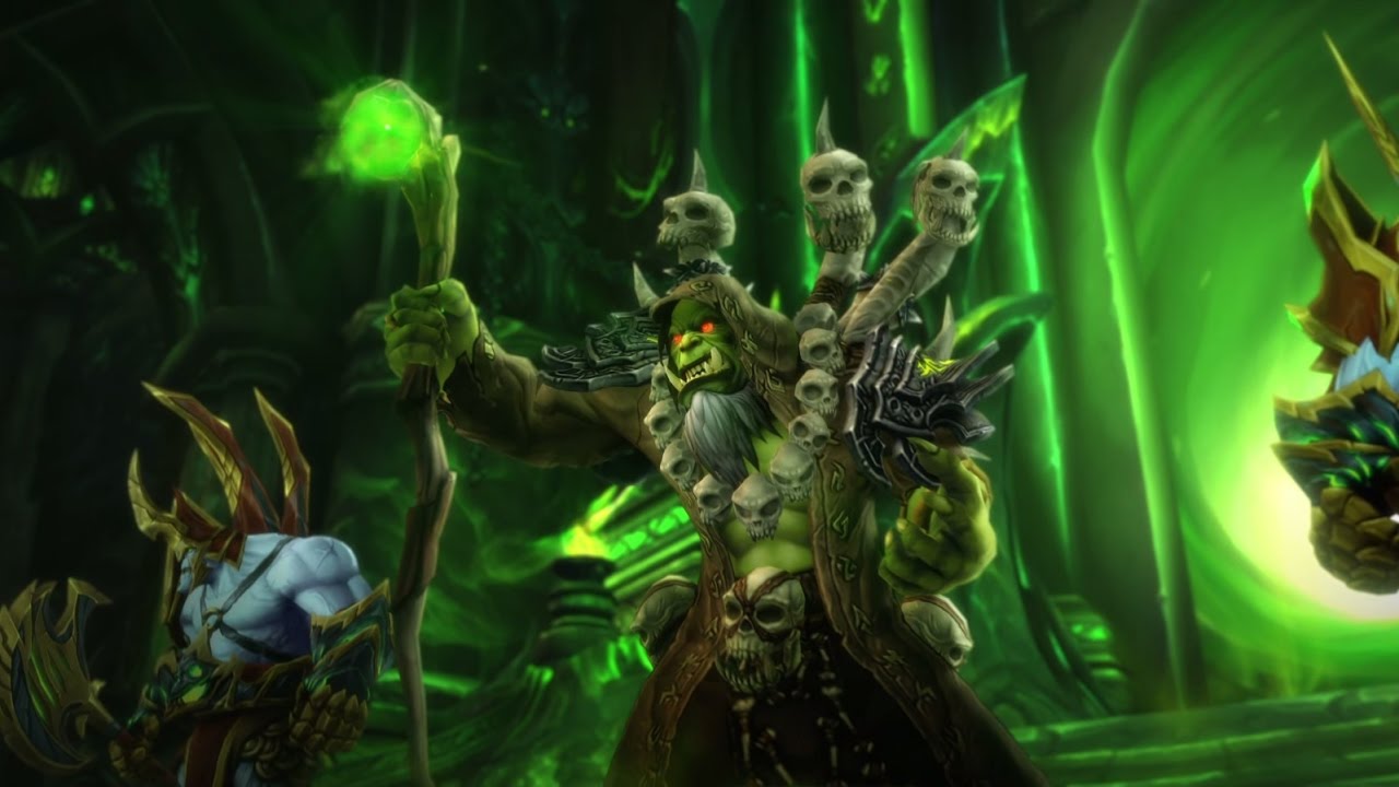 Voix de Gul'dan et Illidan corrompu (Fr) - World of Warcraft
