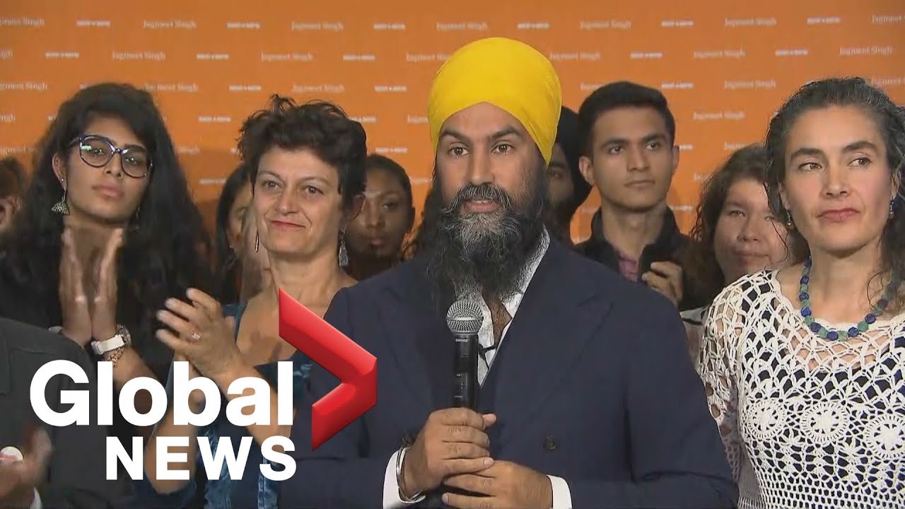 Canada Election: NDP leader Jagmeet Singh attends event in Montreal