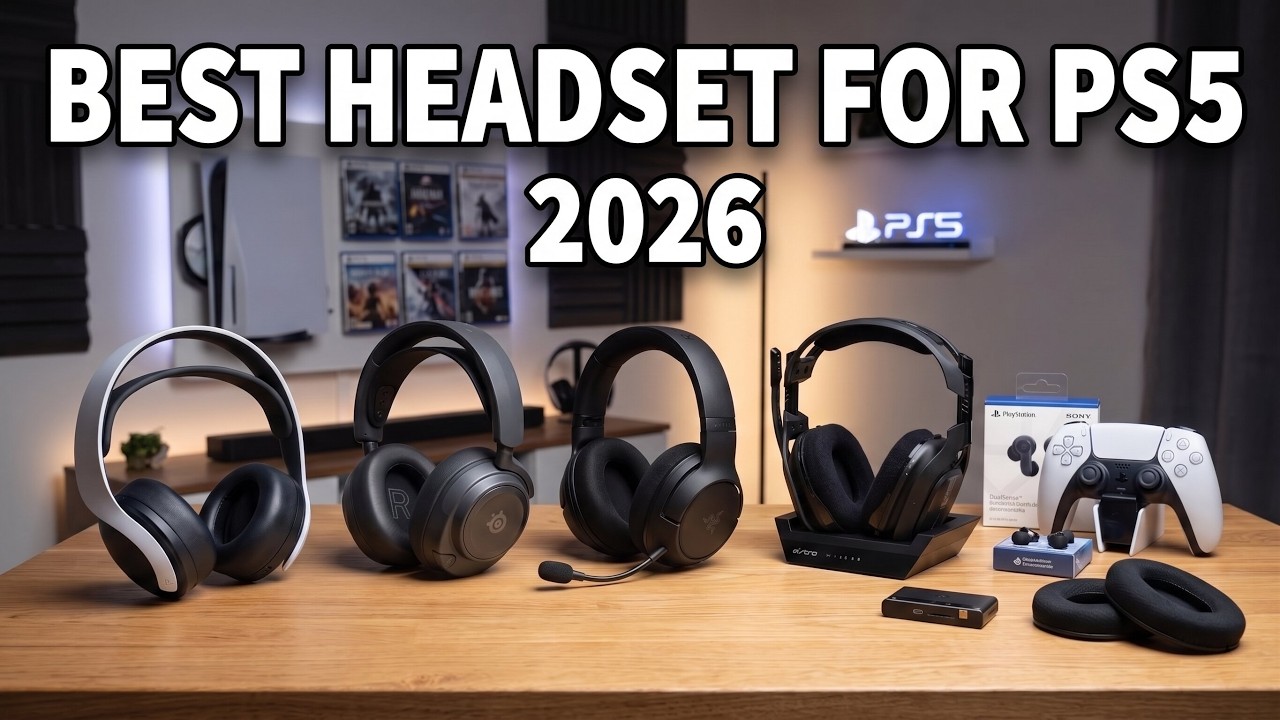 ✅ Лучшие наушники для PS5 2026 года [Узнайте, какие наушники для PS5 подойдут именно ВАМ?]