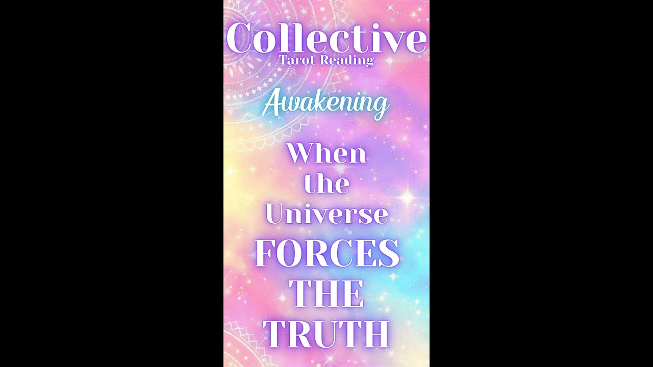 COLLECTIVE- An AWAKENING💫: WHEN THE UNIVERSE FORCES THE TRUTH⚖️#new #karma #tarotreading