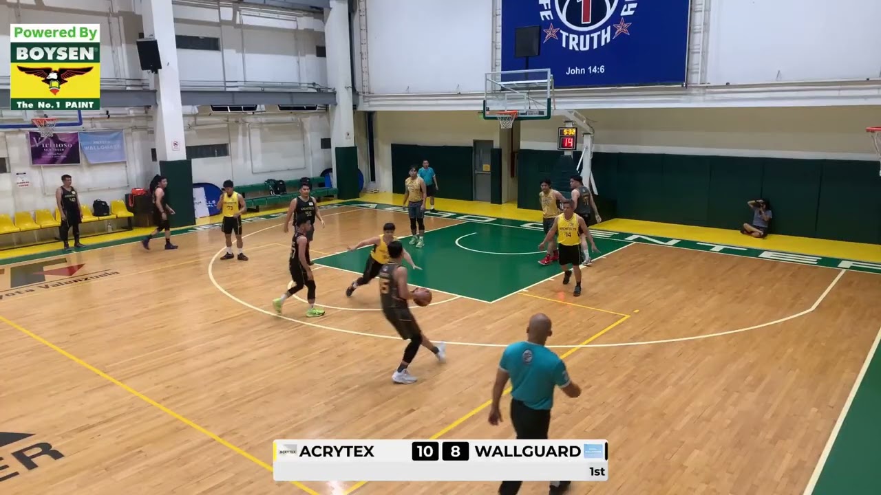 Game 1 Acrytex vs Wallguard