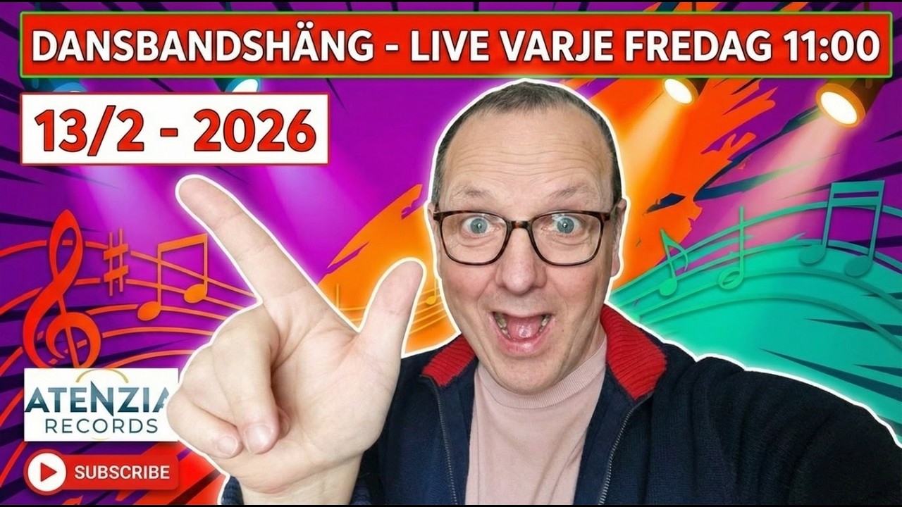 🎶 FredagsLIVE / Dansbandshäng – förhandslyssning på Streaplers och Titanix!