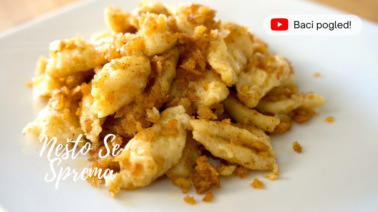 Domaći valjušci po BAKINOM receptu!Serbian gnocchi from our GRANNY!Сербские клёцки от нашей БАБУШКИ