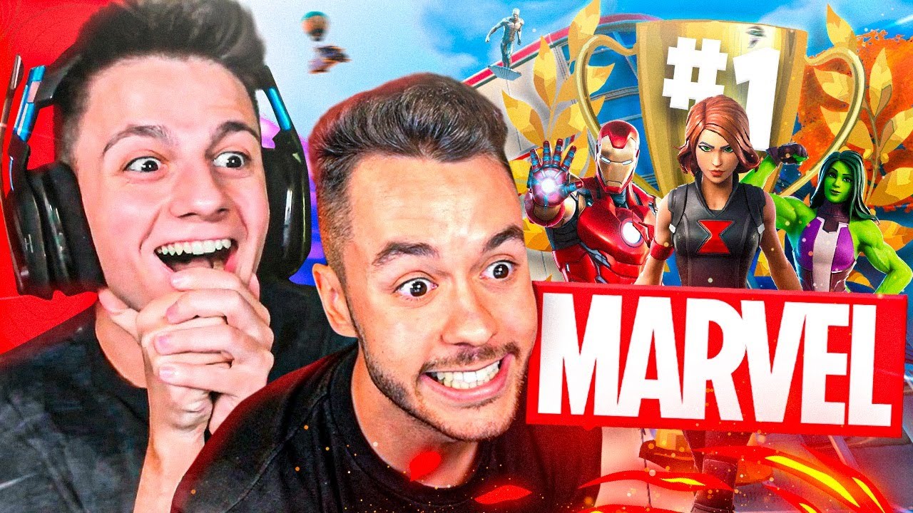 GREFG & AMPETER EN EL TORNEO DE MARVEL [Fortnite]
