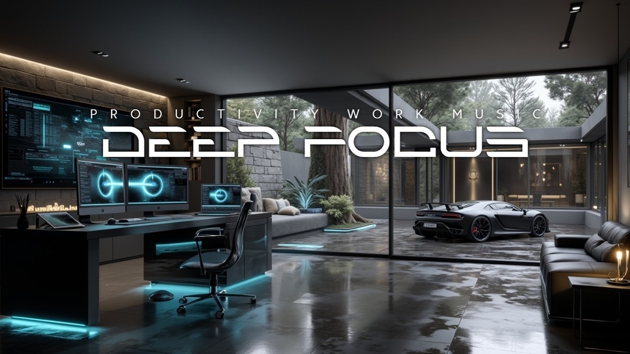 Deep Work Music Flow State Hyperfocus Productivity Coding Music Dark Luxury