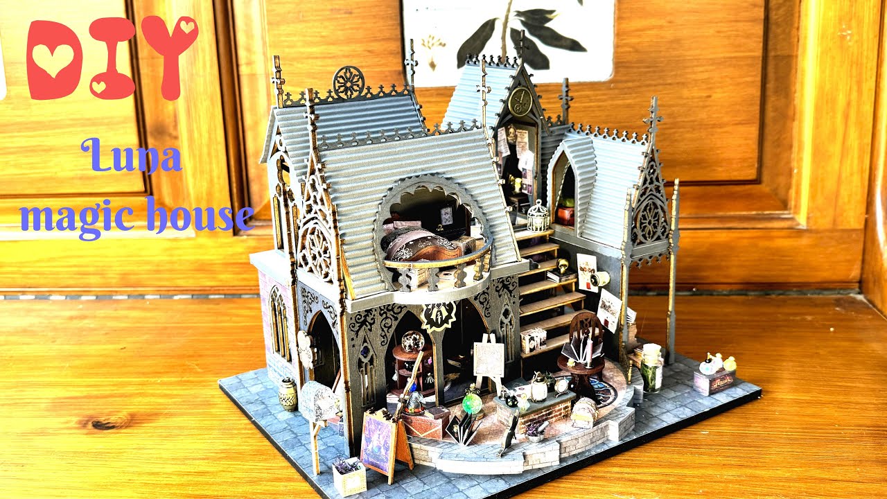 Luna magic house | Unveiling the Enchanting Miniature Kit!