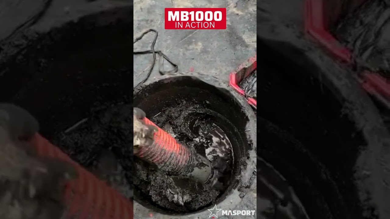 MB1000 High Vacuum Blower In Action