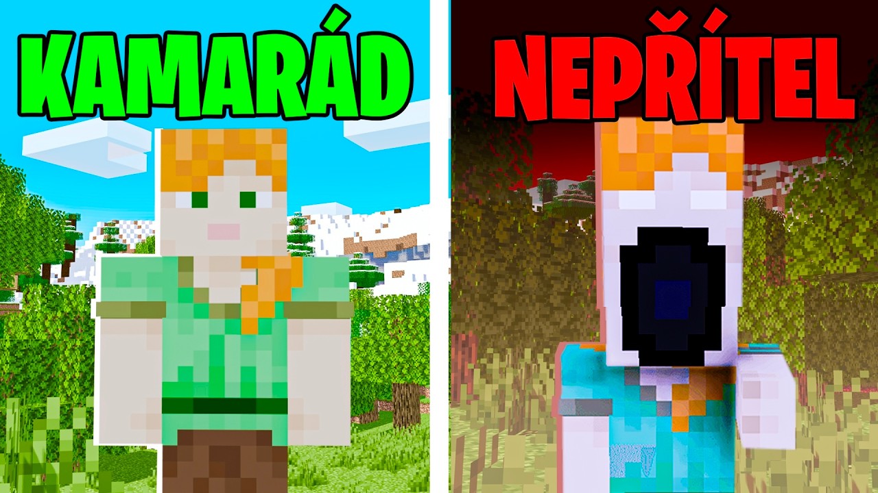 Děsivý Minecraft kamarád ALEX který ZMIZEL