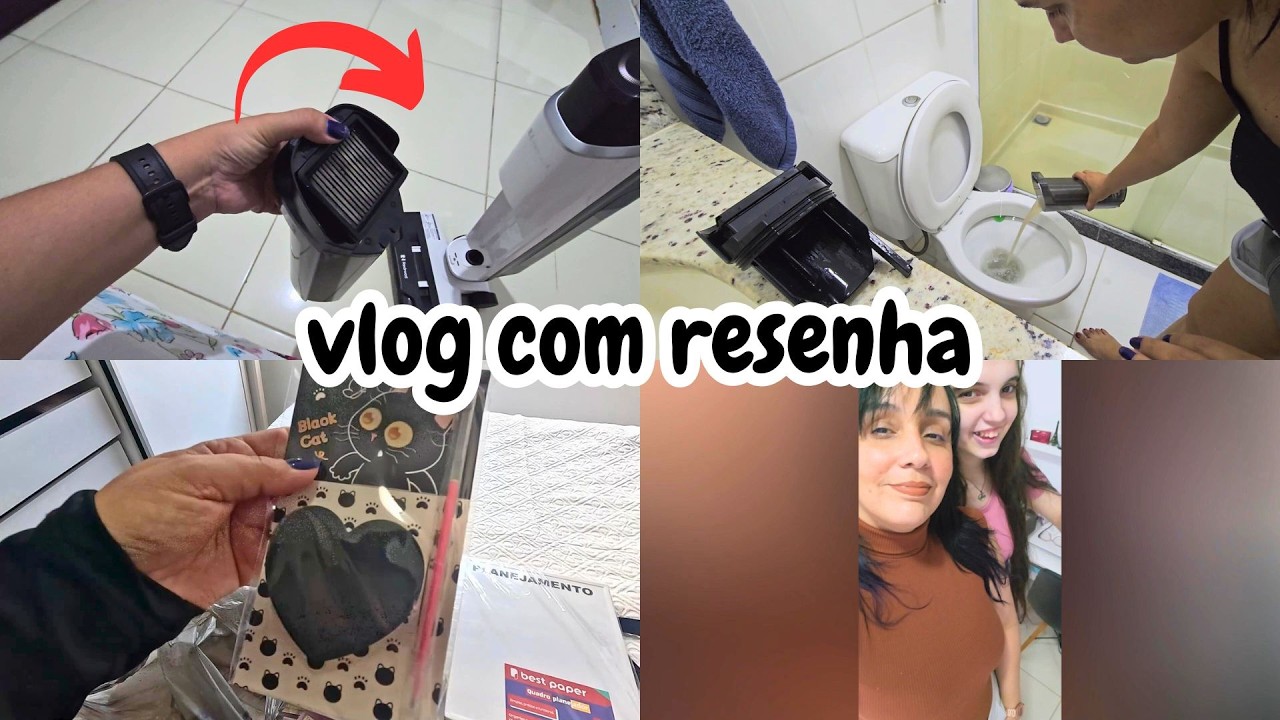COMPRINHAS E FIZ UMA RESENHA DO ASPIRADOR VERTICAL REDROAD W15, SECO E ÚMIDO E MAIS!