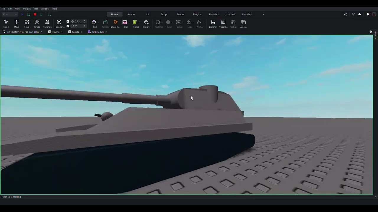 My tank ai system from scratch