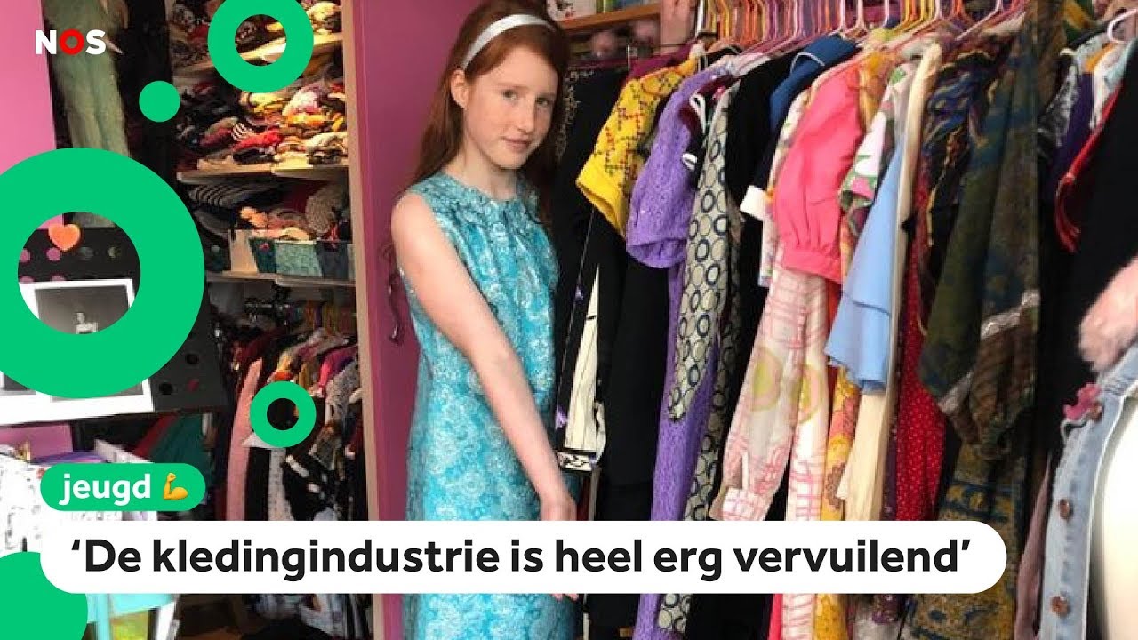 Serafina koopt een jaar lang geen nieuwe kleding