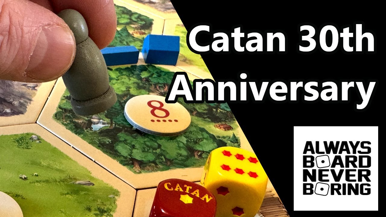 Обзор новой игры Catan 6-го издания | Переиздание Settlers of Catan к 30-летию | Спонсор