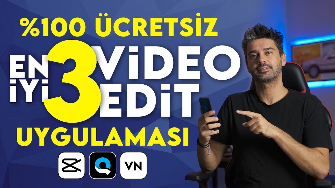 EN İYİ 3 &Uuml;CRETSİZ VİDEO EDİT UYGULAMASI 📲🎬