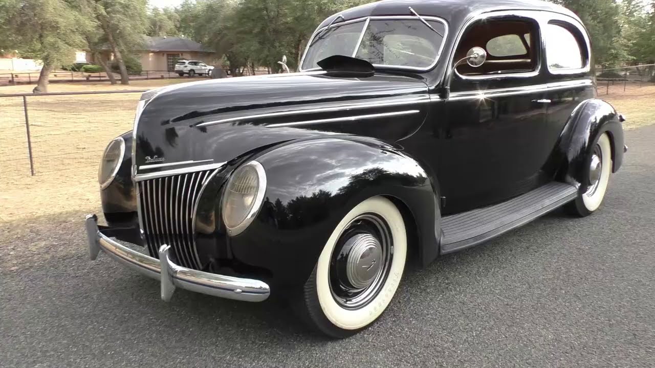 1939 Ford Deluxe Tudor Sedan 43K Miles 