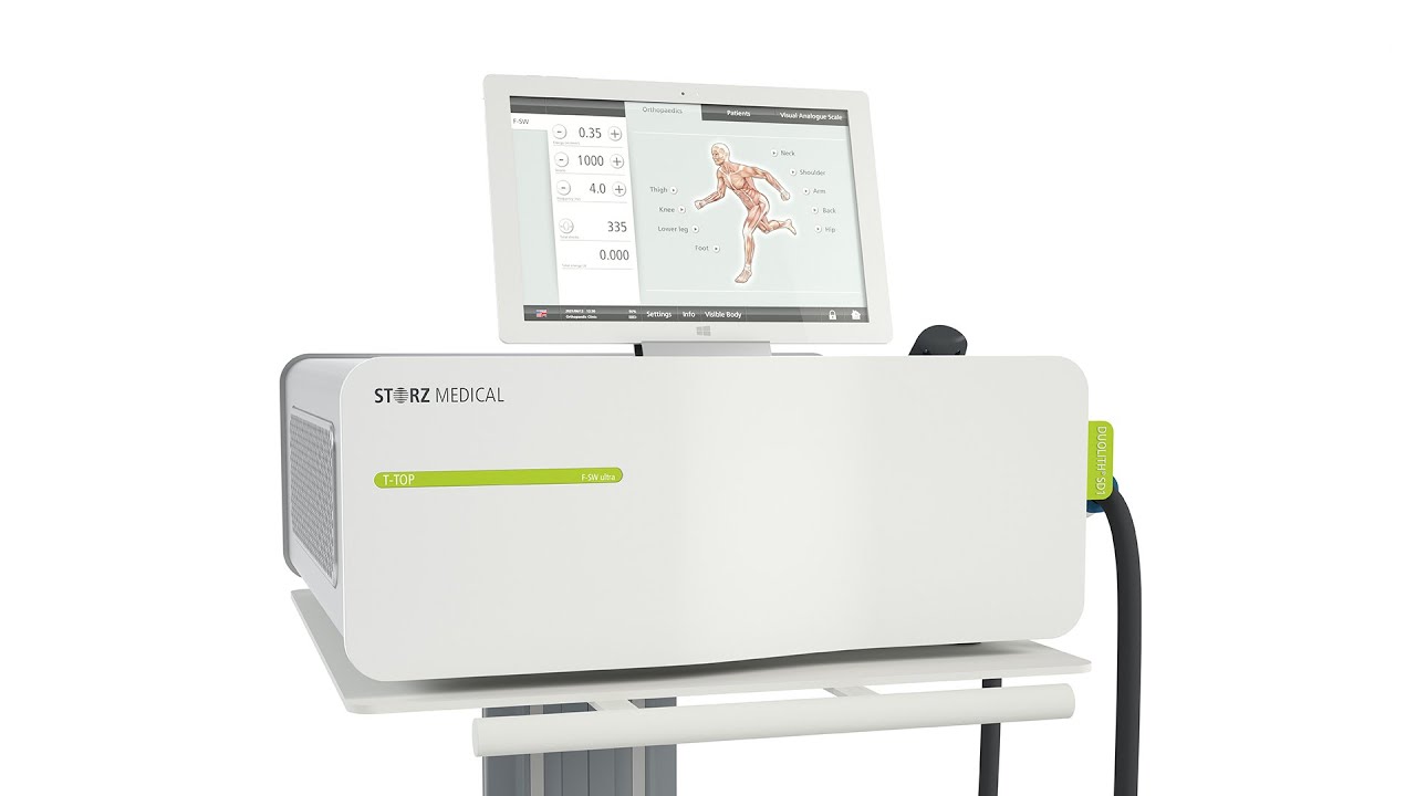 DUOLITH SD1 T-TOP »ultra« – Fokussierte Stosswellentherapie (ESWT)