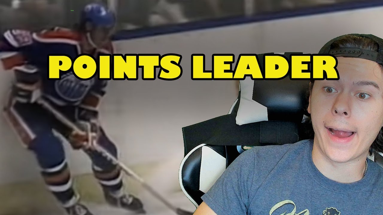 REACTION TO WAYNE GRETZKY ALL TIME LEADER IN GOALS + POINTS | HES IN MY TOP 5 FORSURE!!!