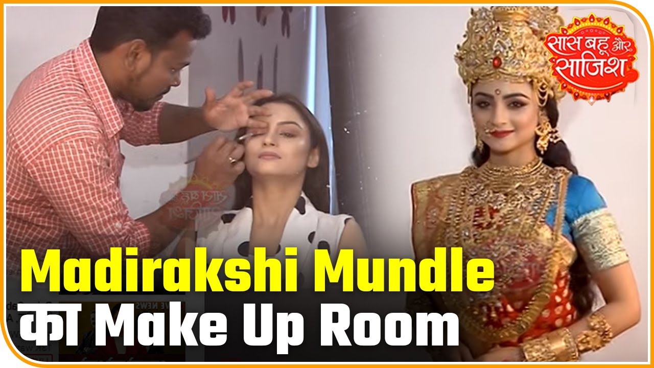 Madirakshi Mundle Shows SBS Her Makeup Room | Saas Bahu Aur Saazish
