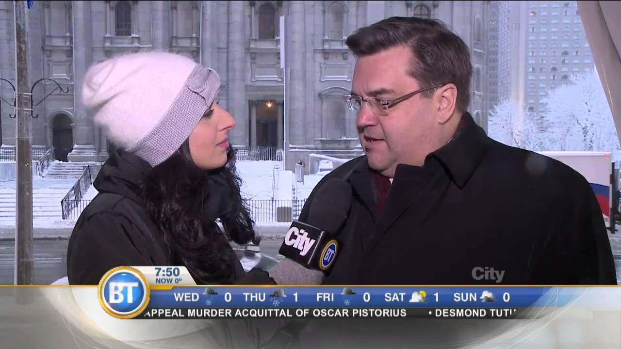 Montreal Mayor Denis Coderre on Beliveau