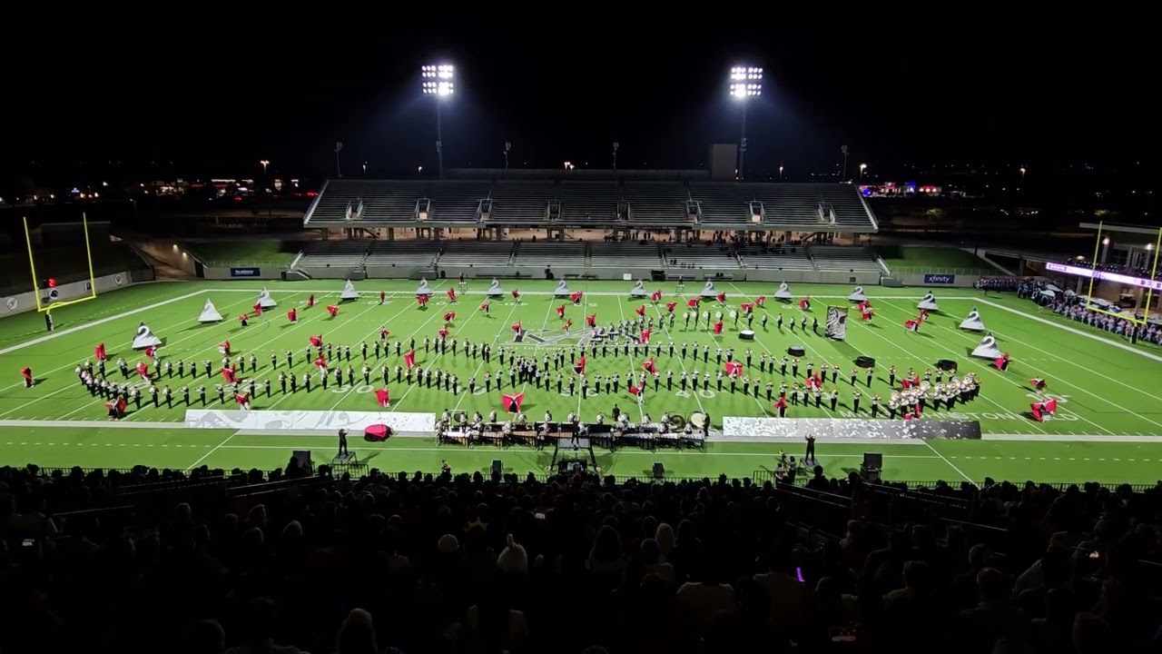 Cinco Ranch High School Marching Band UIL 6A Area I Marching Contest Finals 10/27/25