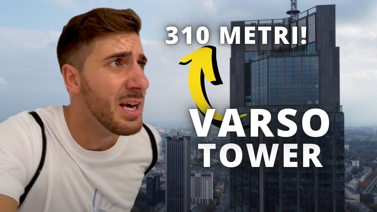 HO CORSO in cima al Grattacielo PIÙ ALTO dell'Unione Europea! (Varso Tower, Varsavia)