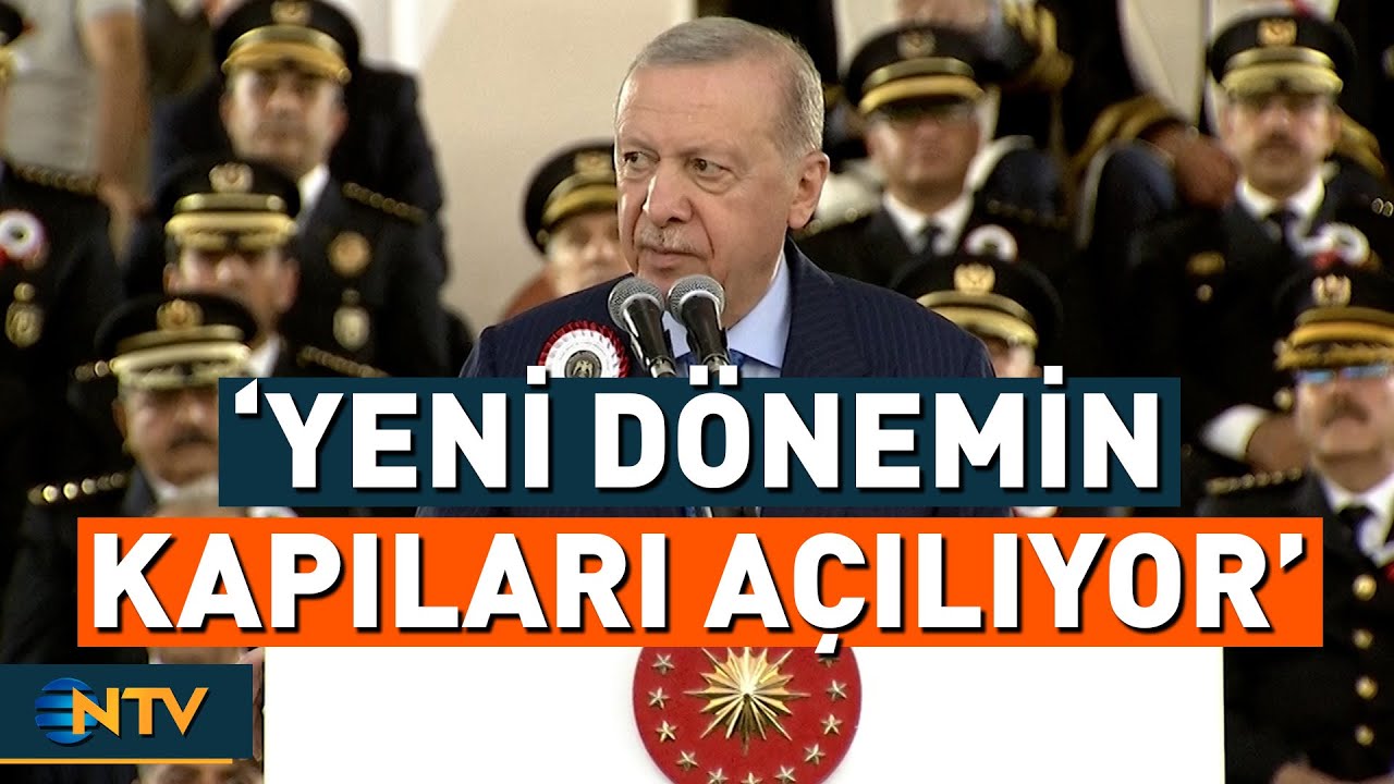 Erdoğan, Polis Akademisi Mezuniyet Töreni'nden Gündeme Dair Açıklamalar Yaptı | NTV