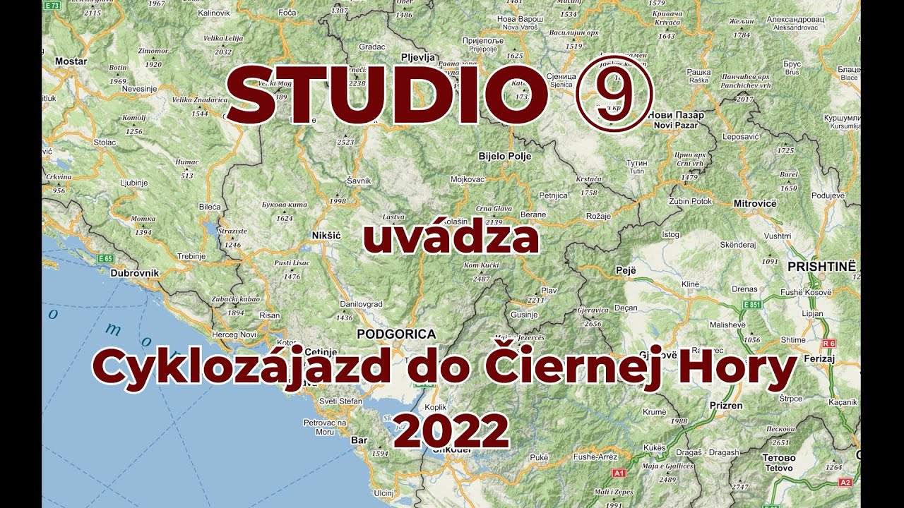 Cyklozájazd Čierna Hora 2022