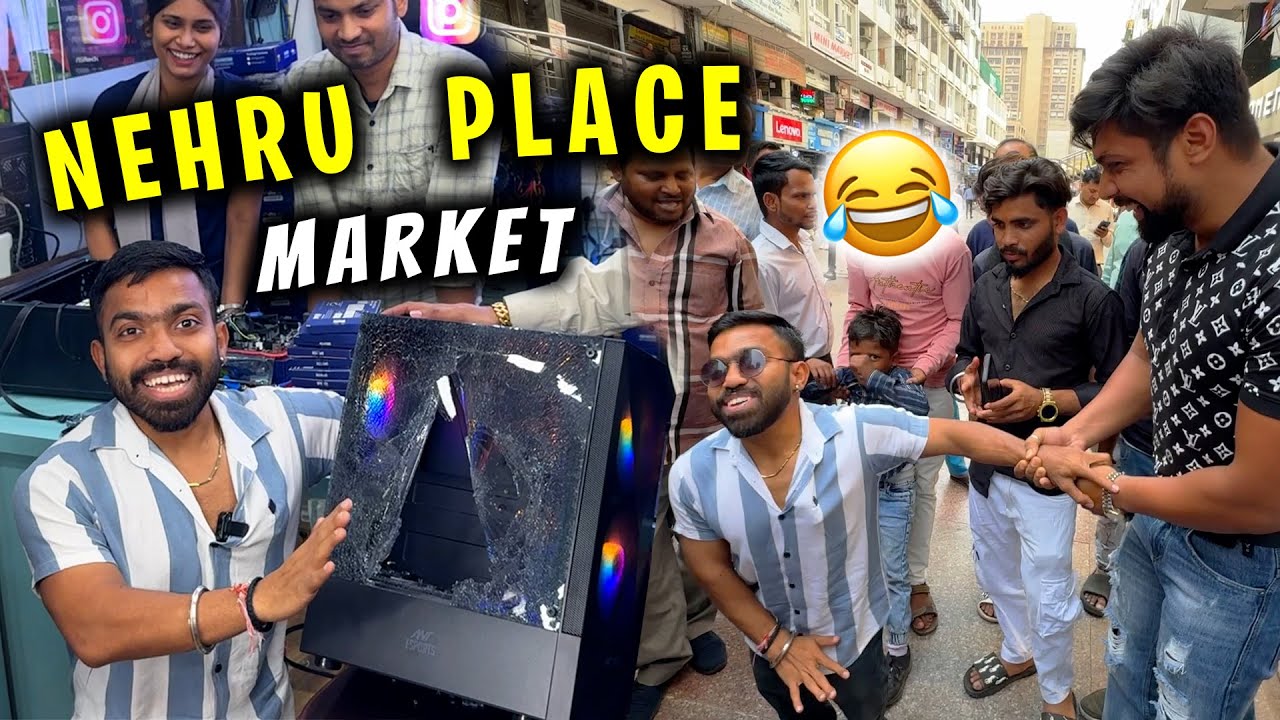 Nehru Place Market Mein Tehelka Macha Diya 😂