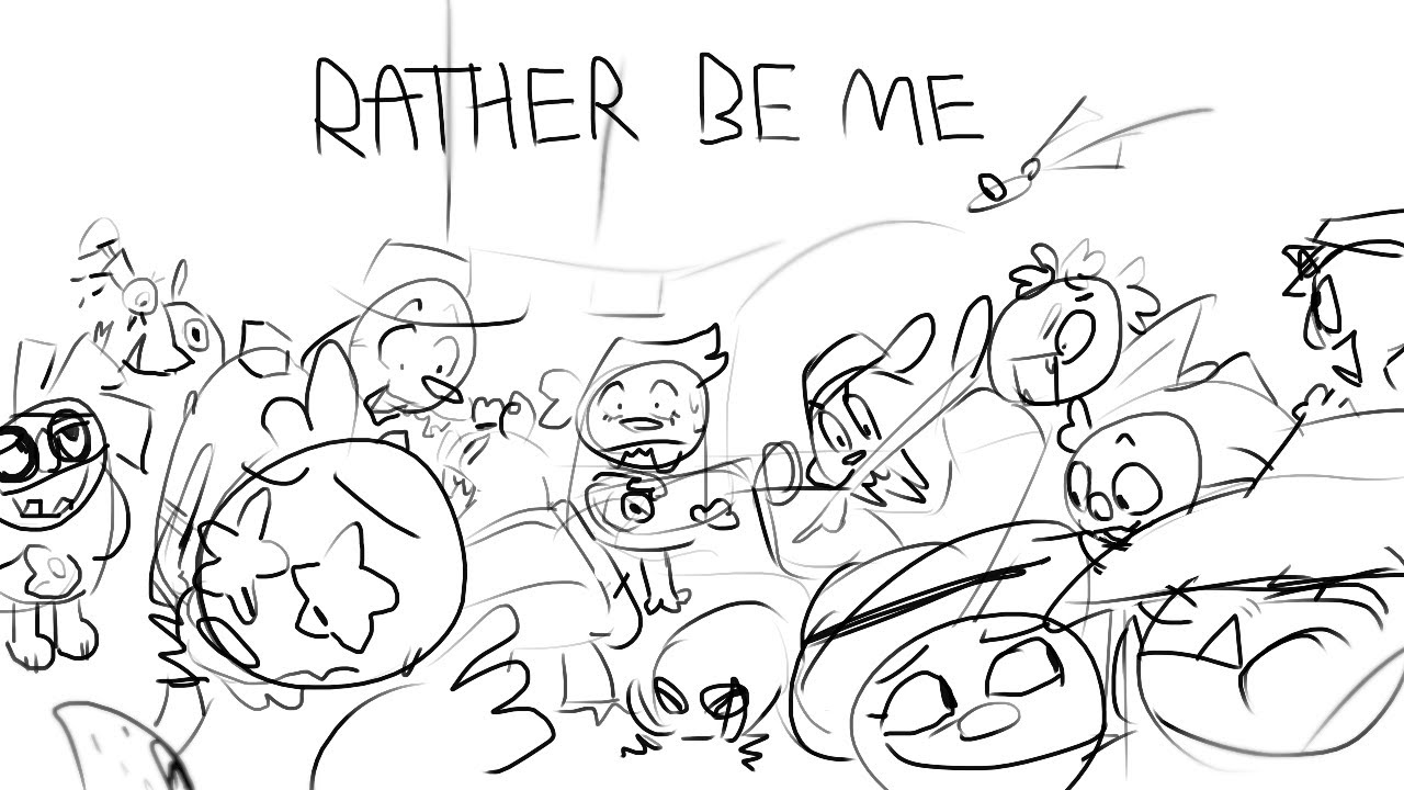 RATHER BE ME -[bugsnax animatic]-
