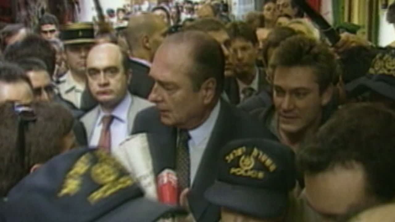 Jacques Chirac in Jerusalem: 