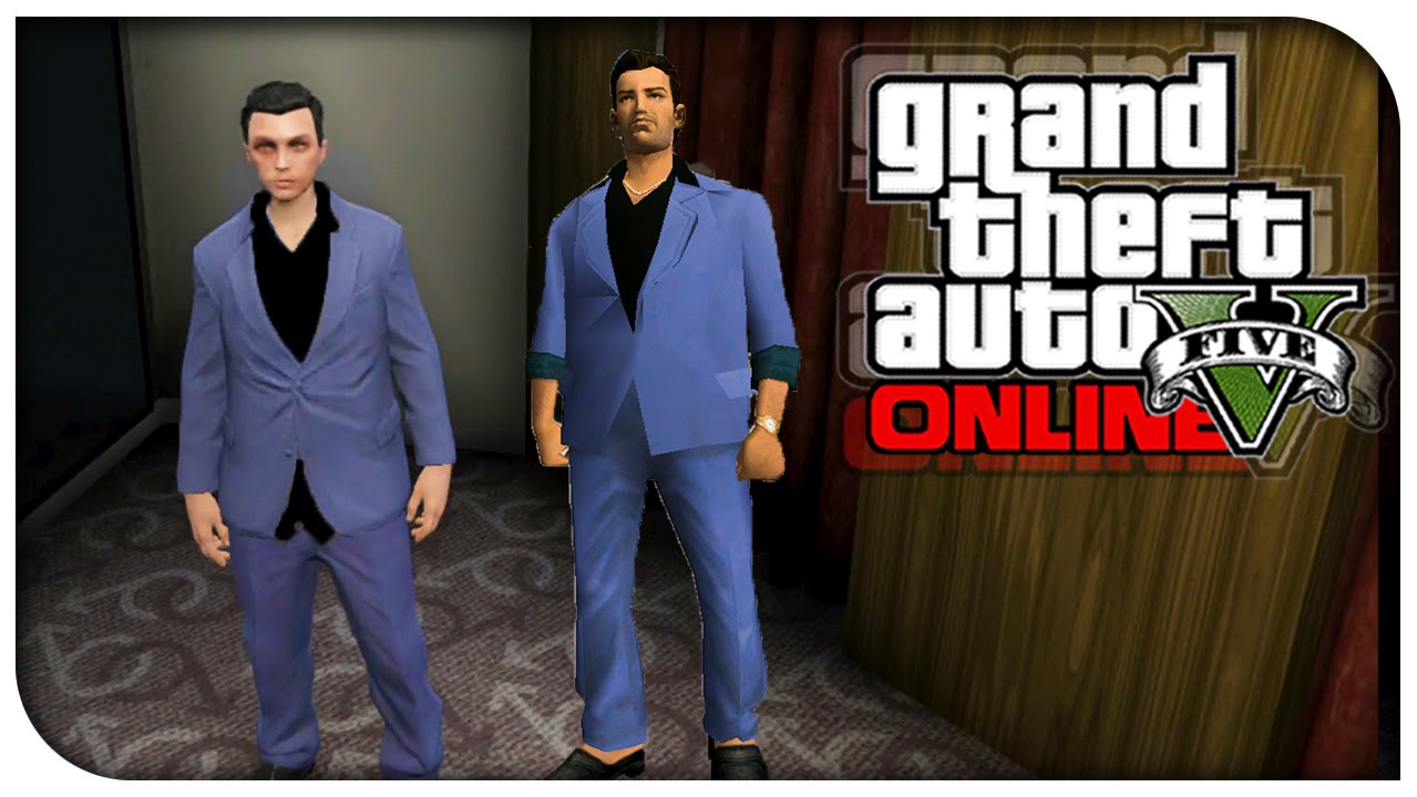 GTA 5 Online - FASHION FRIDAY! (Tommy Vercetti, CJ, Ryder & Claude) [GTA V Cool Outifts]