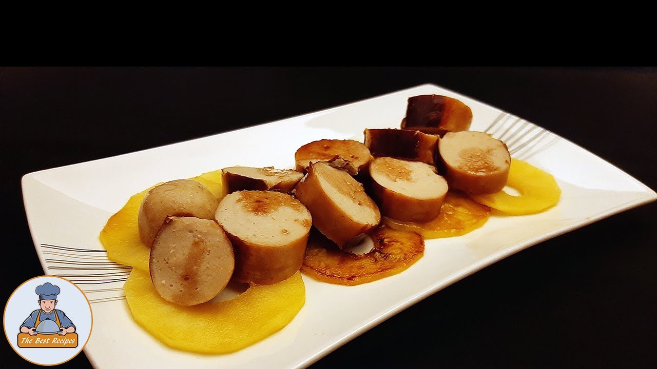 Recette du boudin blanc aux pommes &agrave; la po&ecirc;le. Un plat pour No&euml;l
