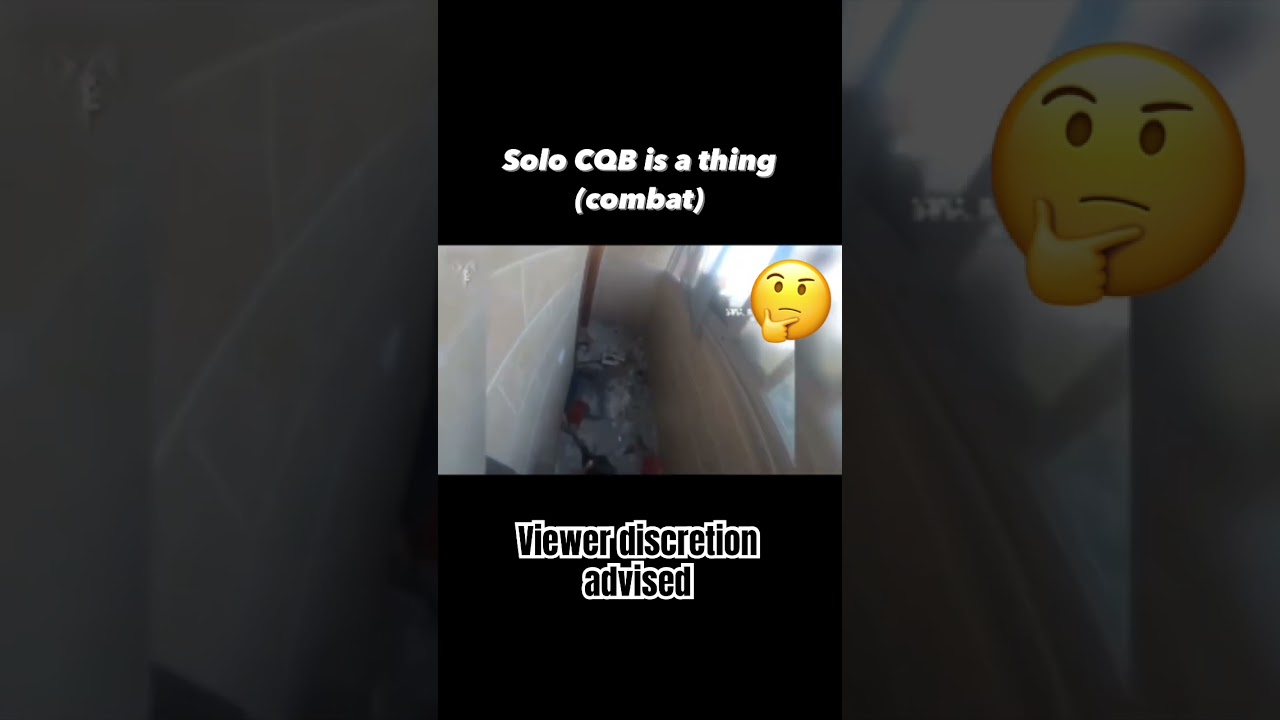 Solo CQB Combat Footage #military #combat #cqb