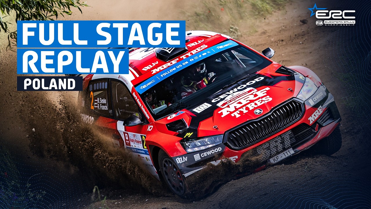 SS14 FULL STAGE REPLAY | ERC ORLEN OIL 81st Rally Poland 2025