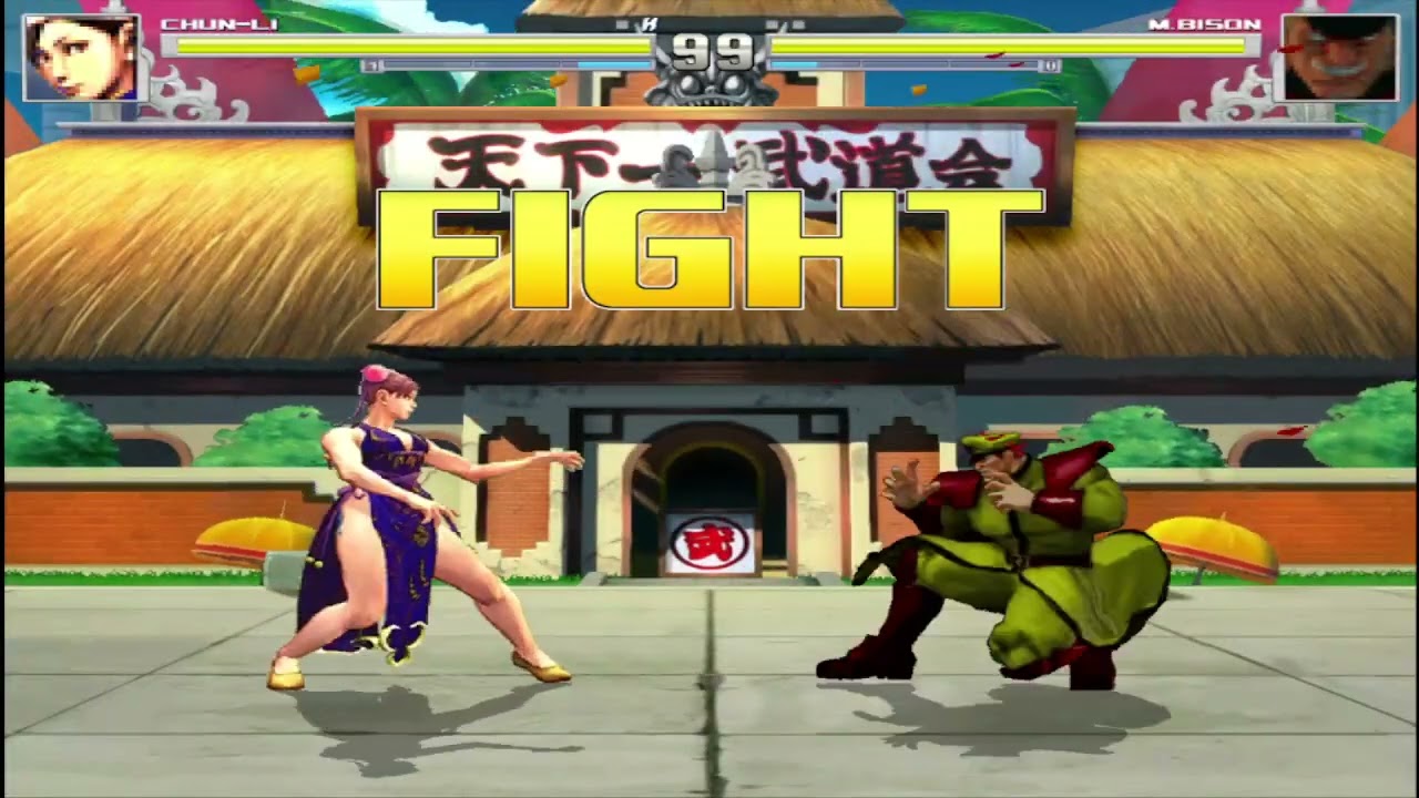 chun-li VS m. bison