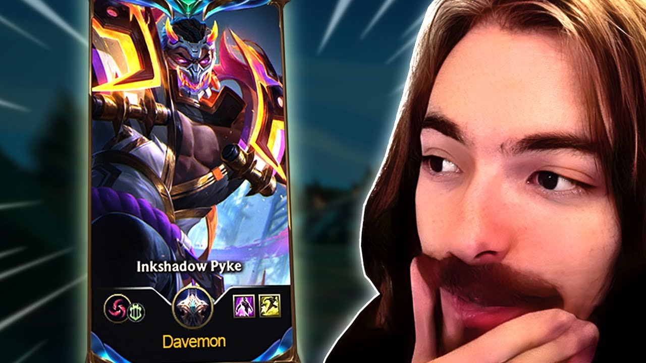 NEW INKSHADOW PYKE SKIN IS PAY TO LOSE?? | Davemon