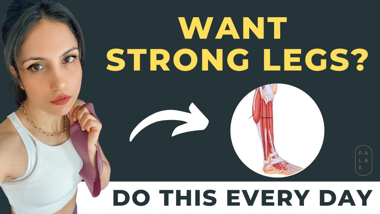 Workout for Strong legs 🦵🏋️‍♀️ at home with Palak (Build strong legs)
