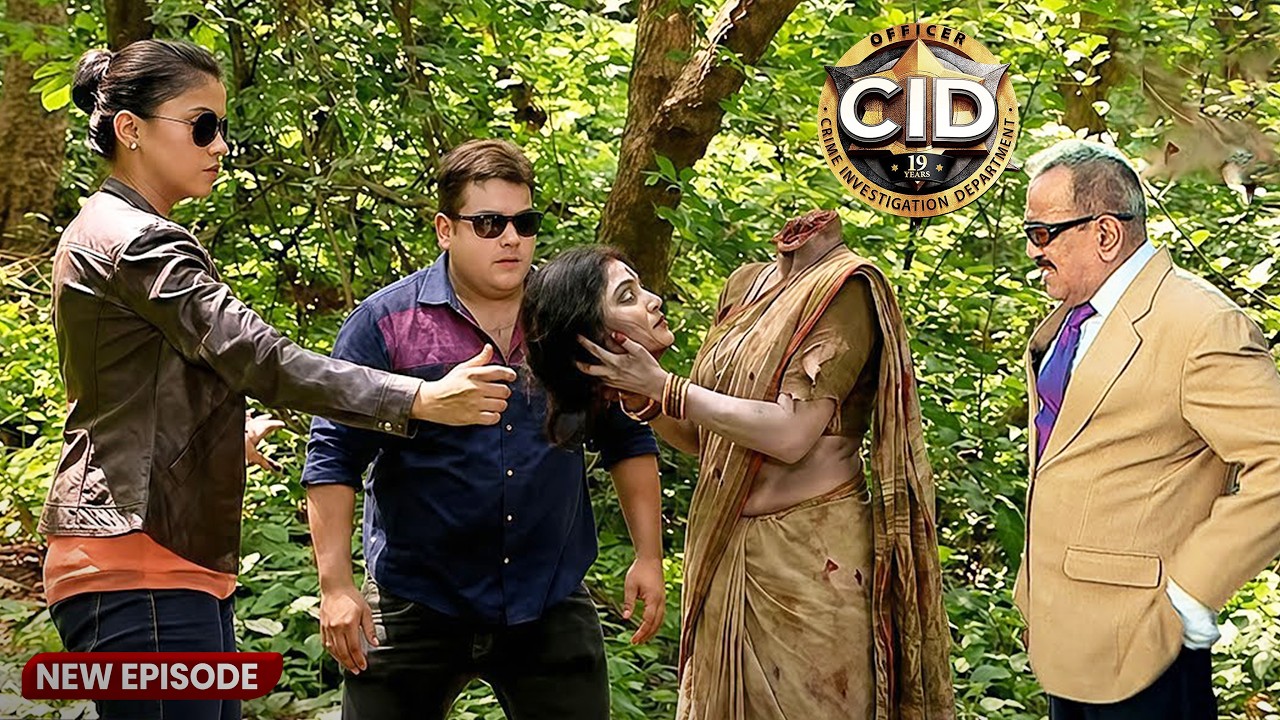 जंगल में सिर कटी चुड़ैल से हुआ CID टीम का सामना – उड़ गए होश | CID | सी.आई.डी. | Latest Episode