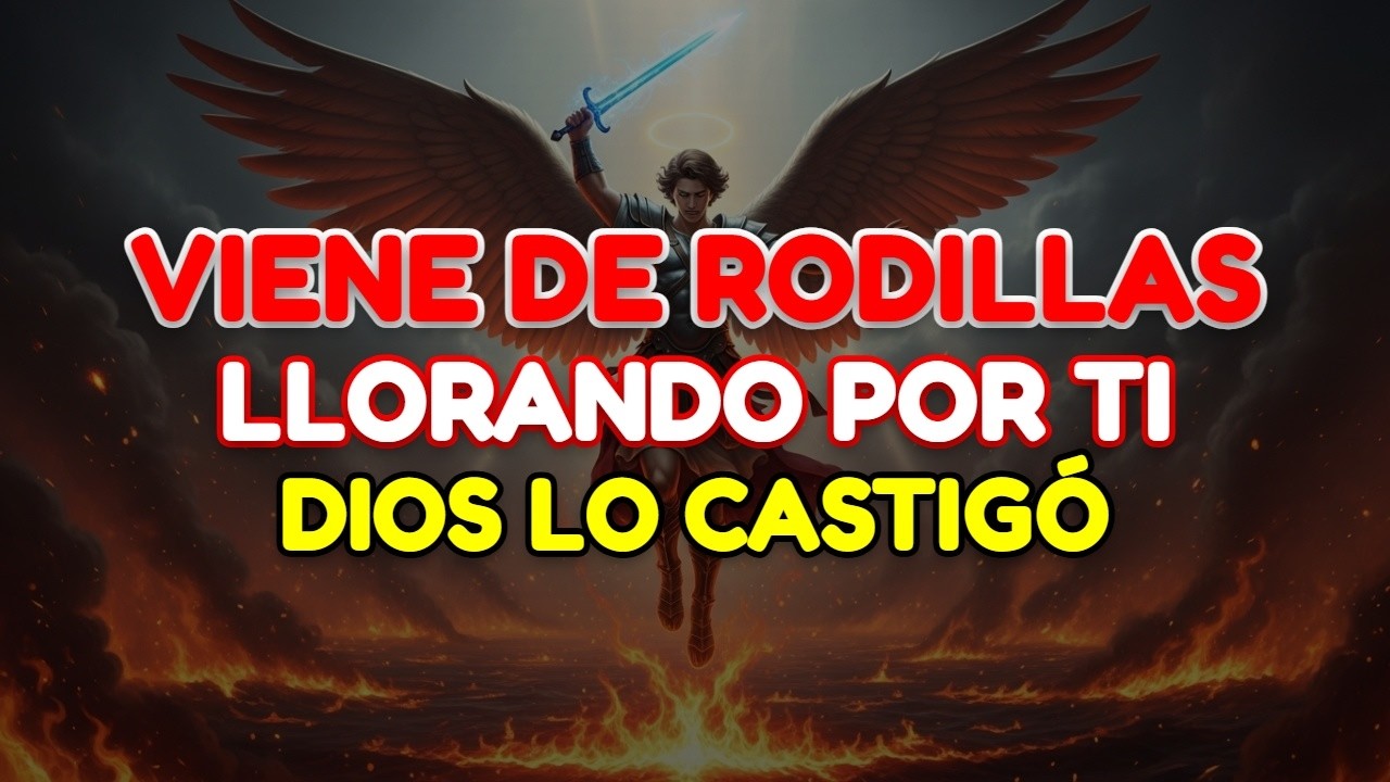 🔴 ALERTA DEL ARCÁNGEL MIGUEL: ESA PERSONA QUE TE DAÑÓ REGRESA HOY MISMO BUSCANDO PERDÓN