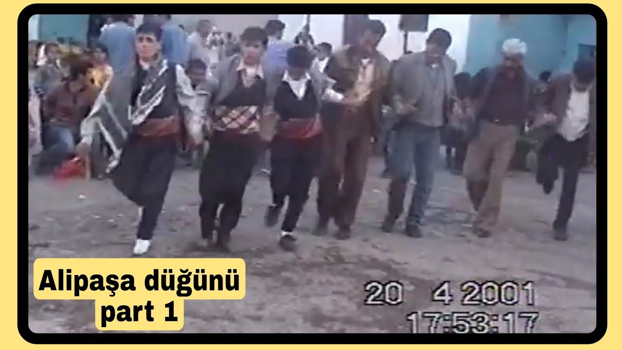 1 bölüm DİYARBAKIR ESKİ MAHALLE DÜĞÜNÜ...2001 alipaşa mahallesinde eski düğün...