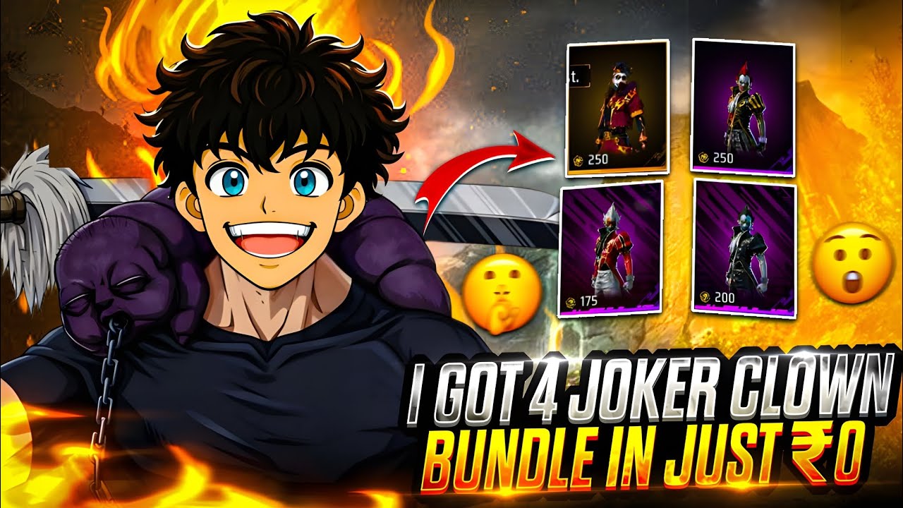 I GOT 🔥 4 JOKER BUNDLE IN JUST ₹00🤡 || BY PLAYING SOLO SURVIVAL TOURNAMENTS GAMEPLAY #snomyff 